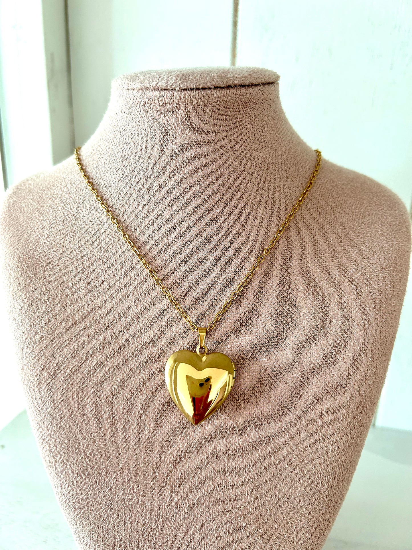 Ketting hart - goud