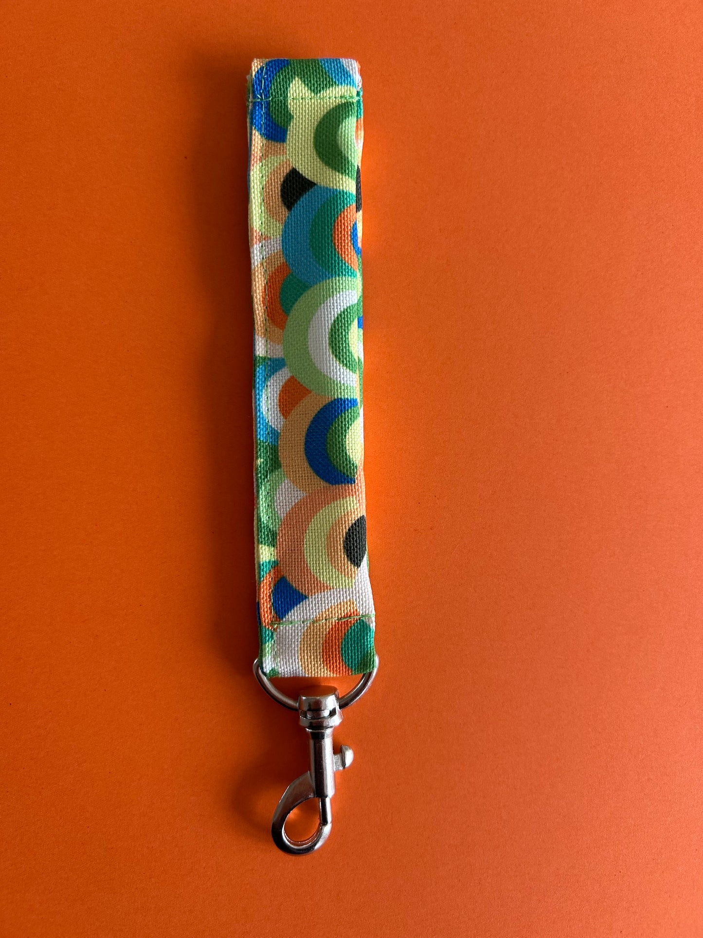 Handgemaakte tas retro neon