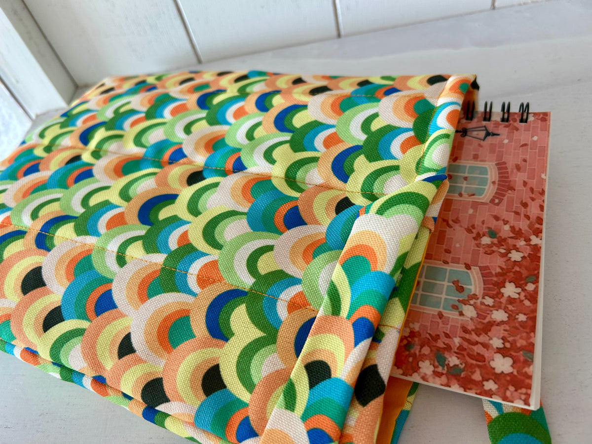 Boeken/e-reader sleeve Retro