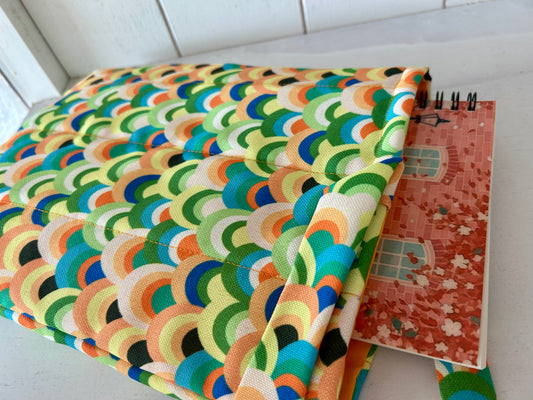 Boeken/e-reader sleeve Retro