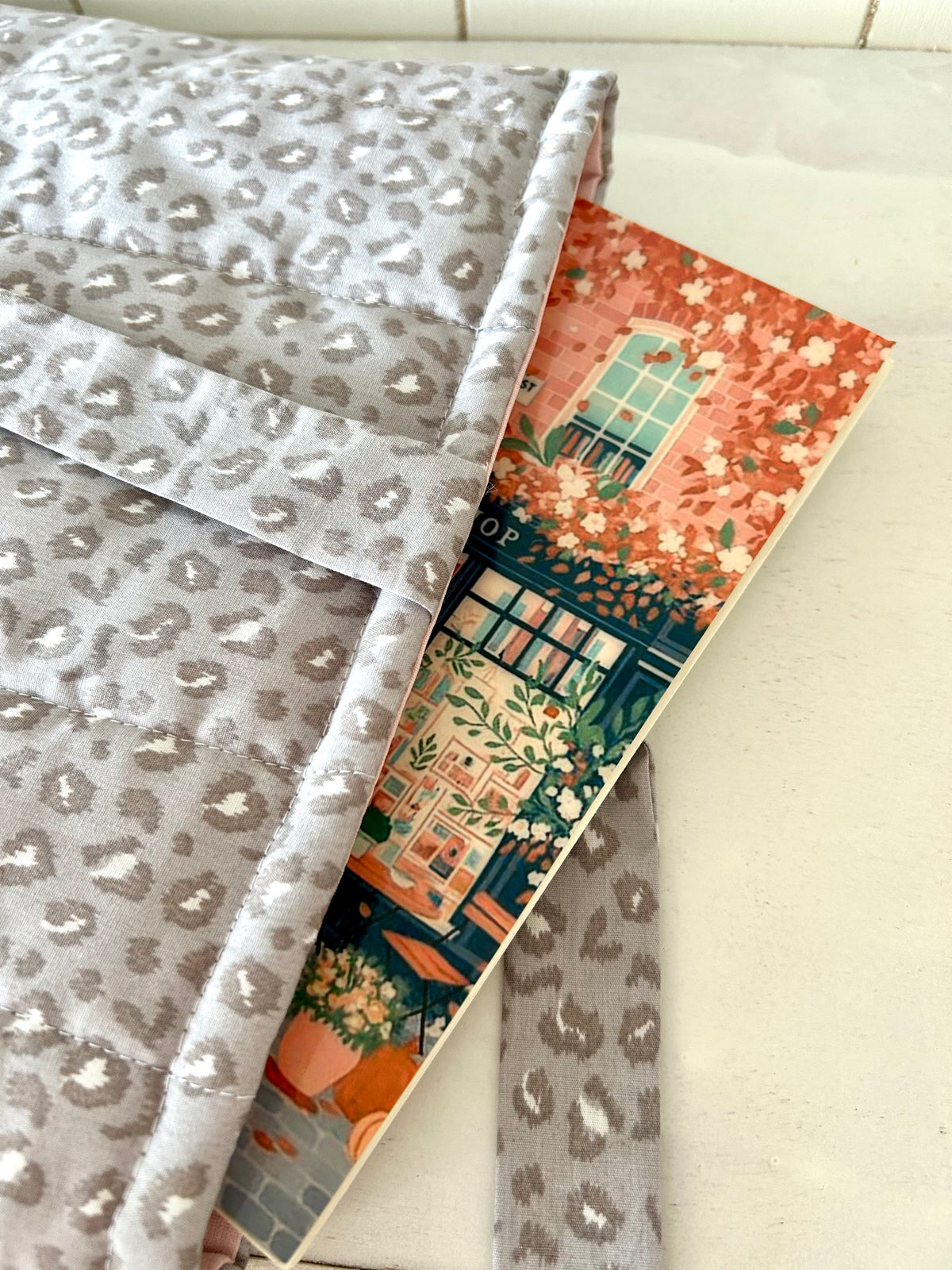 Boeken/e-reader sleeve Grey